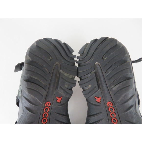 Ecco Yucatan Mens 11.5 Sandals Hiking Sport Athletic Gray Strappy Leather - Picture 10 of 11